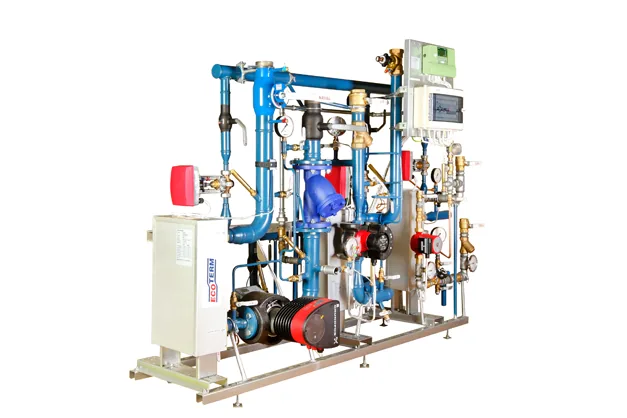 Complete automated Ecoterm heating substation